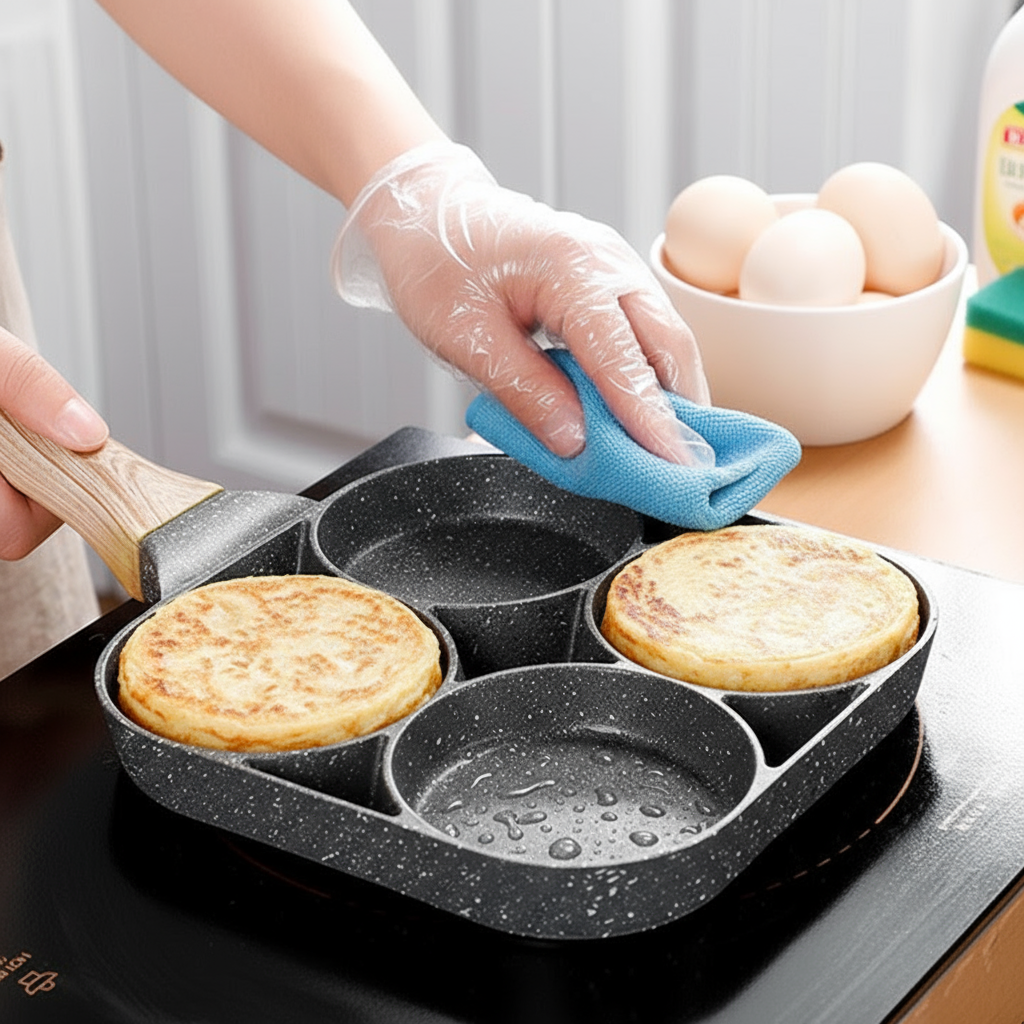 Sartén Antiadherente de 4 Puestos - FourChef™